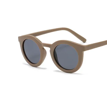 OLOEY Moda Moda Óculos de sol das Mulheres da Marca do Designer Retrô Rodada de Óculos Feminino de Rua de Disparo dos Homens de Condução UV400 Óculos Gafa
