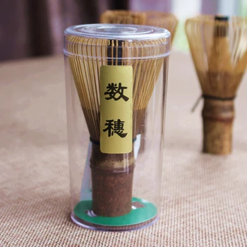 [GRANDIOSIDADE] Roxo Bambu Shu Sui (Kazuho,72 Pinos ) de Bambu Chasen Matcha Bata Japonês Tradicional Japonês Teaware Chá Verde