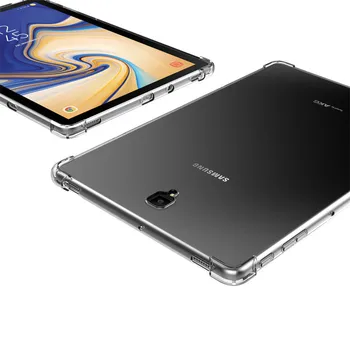 Transparente Para Samsung Tab S6 Lite P610 S6 10.5 T860 T870 S7 Capa Para Samsung Tab A7 10.4 T500 8.0 2019 T290 T970 S7 Plus
