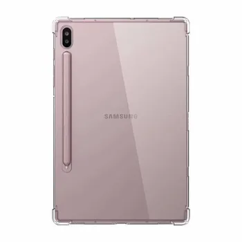 Transparente Para Samsung Tab S6 Lite P610 S6 10.5 T860 T870 S7 Capa Para Samsung Tab A7 10.4 T500 8.0 2019 T290 T970 S7 Plus