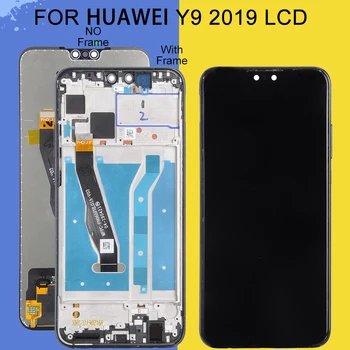 Catteny Para Huawei Y9 2019 Lcd Touch Screen Digitalizador Substituição Do Conjunto De Desfrutar De 9 Além De Exibir Com Moldura Frete Grátis