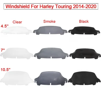 Para Harley Rua Electra Glide Turnê de-até-2019 Preto/Fumo/Clear4.5
