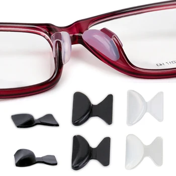 Descartáveis 5Pairs/Muito Macio antiderrapantes de Silicone Espetáculo Nariz Almofada Para Óculos, Óculos de sol Óculos de Almofadas de Nariz Óculos de Leitura