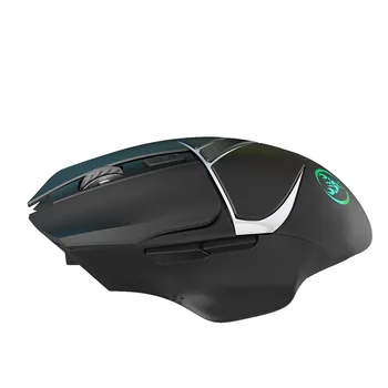Mouse sem fio Recarregável Colorido Luminoso 2,4 G de Jogo Office Home Student Mouse Adequado para o ambiente de Trabalho do Computador Portátil