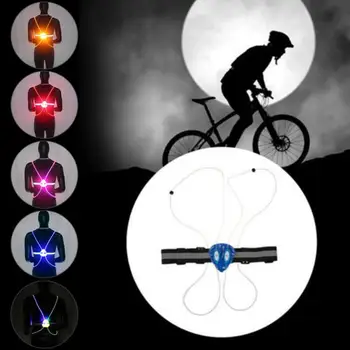 Ciclismo Coletes Refletivos Flash de LED de Condução Colete de Alta Visibilidade Noite corrida, Ciclismo Equitação Atividades ao ar livre Segurança