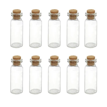 Pequenos Frascos de Vidro Frasco de vidro com Mensagem de Frascos de hotéis Baratos de Cork Pequenos Recipientes Mini Envio Garrafa de Vidro DIY Rolha P0B3 Garrafa de Fre I9S6
