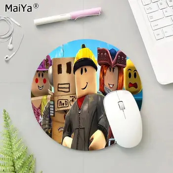 MaiYa de Alta Qualidade ROBLOX Jogo Personalizado portátil de Jogos round mouse pad Anti-Derrapante PC Portátil Mouses Pad Mat tapete de rato gaming
