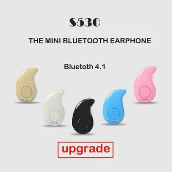 S530 Mini Sem Fio Bluetooth V4.1 Fone de ouvido Sport redução de Ruído as Mãos livra a Chamada do Auricular Para Telefone PC