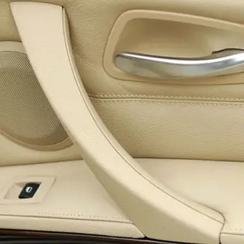 Lado direito Porta Interior do Painel de Alça de Puxar Guarnição Exterior de Cobertura para BMW Série 3 E90 E91 E92 E93