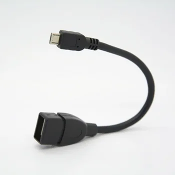 Micro USB Host OTG Cabo de Entrada 1 Macho e 2 de Saída Porta Fêmea Adaptador de Cabo Quente Conversor Para Android Telefone Inteligente Conversor