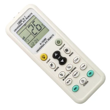 1000 em 1 Universal Controle Remoto sem Fio K-1028E da C.A. de Digitas LCD do Controle Remoto para Ar condicionado