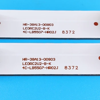 4 PCS/set Retroiluminação LED strip Para TCL 55P65US 55U3800C 55P65 55D6 55F6 55L2 4C-LB5508-HR03J PF02J 55HR330M07B2 55HR330M08A2 V2