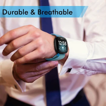 Nylon Banda para o Fitbit Versa 3 Smart Relógio Mulheres Homens Suave Respirável Ajustável Esporte Bracelete Pulseira para Fitbit Sentido correia