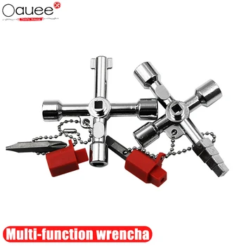 Multi-Função 4 Maneiras Universal Triângulo chave Chave de Alta Qualidade Chaves Triângulo, Chave inglesa Multifuncional Ferramentas de Reparação de ferramentas de Mão