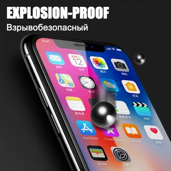 Para o Iphone XR Protetor de Tela de Vidro Temperado de 10-No Para o Iphone da Apple Xs max Xr X 10 IphoneXS Vidro de Protecção Filme Capa