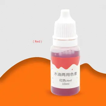 12 Pcs/set de Água de Óleo de Dupla utilização de Epóxi Pigmento DIY Cozimento Plástica de Argila Artesanal de Sabão Cor de Agente de Coloração