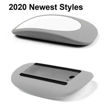 Macio Ultra-fino da Tampa da Pele para a Apple Magic Mouse2 Caso de Silício Sólido Cobrir
