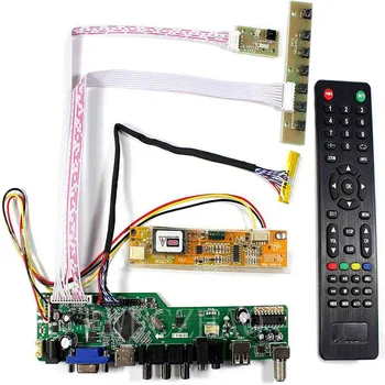Novo TV56 Kit de quadro para N154I1-L07 N154I1-L08 N154I1-L09 L0B/L0C/L0D TV+HDMI+VGA+AV+USB ecrã LCD LED de Controlador de Placa de Driver