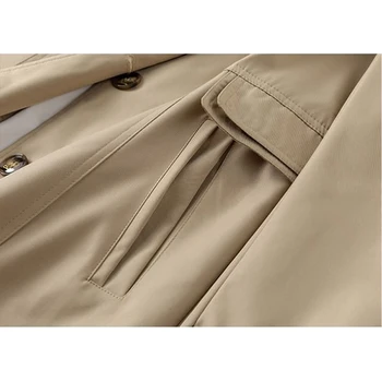 Primavera, Outono, as Mulheres Casaco Novo Slim Plus Size 5XL Médio e Longo Blusão Feminino Abrigos Empresarial Brasil Outerwear