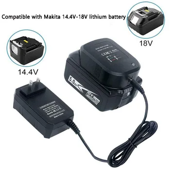 Oein DC18RC Carregador de Bateria para Makita 14,4 V 18V LXT 1A bateria Compatível com BL1815 BL1820 BL1830 BL1850 BL1430 BL1450 Massa