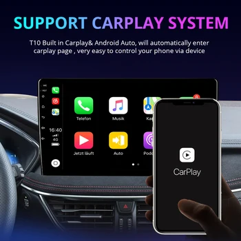 2DIN Android 10.0 Carro Reprodutor Multimídia Para Hyundai I20 2016 2017 2018 GPS de Navegação Estéreo auto-Rádio, Leitor de DVD Autoradio