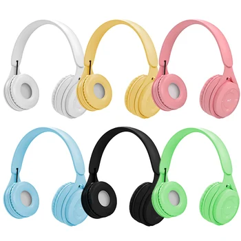 Sem Fio Macaron Fones De Ouvido V5.0 compatíveis com Bluetooth, Fone de ouvido Sports Fone de ouvido Fones de ouvido Para PC Jogo de Telefone de Música 2020 Novo