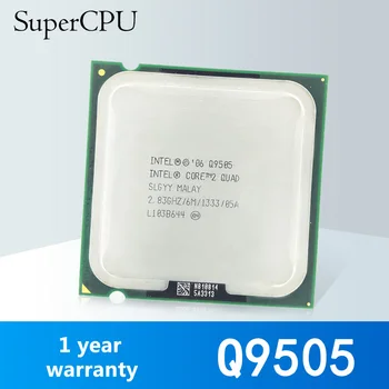Intel Core 2 Quad Q9505 2.83 GHz Quad-Core CPU Processador L3 6M 95W LGA 775 1333 Desktop Funcionando