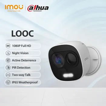 Dahua imou LOOC 1080P IP65 Impermeável do IP do Wifi da Câmera Câmera Wireless da Segurança Home Câmeras Câmera de Vigilância