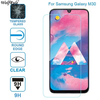 Protetor de tela Para Samsung Galaxy M30 Vidro Ultra Fino 9H Dureza de Vidro Temperado Para Samsung Galaxy M30 Vidro Película Protetora