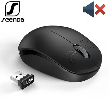 SeenDa USB Wirelss Mouse 1600DPI Silencioso Mause para Computador Portátil Notebook Mouses Ergonômicos Mouse Gamer de Acessórios do Portátil