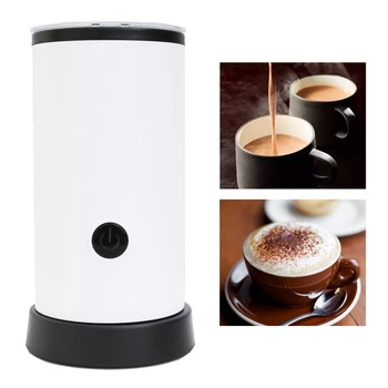 Automático de Leite Para cappuccino e Café Foamer Recipiente de Espuma Macia Cappuccino, Chá de Café Eléctrica Bocal de Leite Foamer Maker PLUG UE