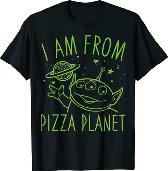Pixar Toy Story Neon Verde Alienígena Pizza Planet T-Shirt