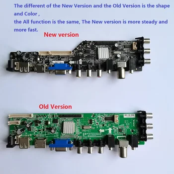 Kit Para B156XW02 V. 2/B156XW02 V painel de 1600X900 Digital HDMI compatível com DVB-T/C, DVB-T2 TELEVISÃO LCD Controlador de Placa de cartão+ USB AV VGA