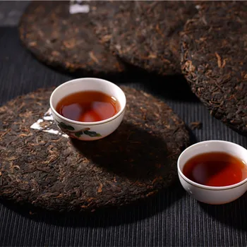 Chinês de Autêntico 2008 Yr China Yunnan Idade Madura China Chá de Cuidados de Saúde Pu er Chá de Tijolo Para Perder Peso Chá
