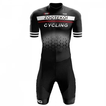 Zootekoi 2021 homens equipe de triatlo terno de ciclismo jersey de manga curta Macacão de roupas Campeão do BTT com ropa ciclismo skinsuit