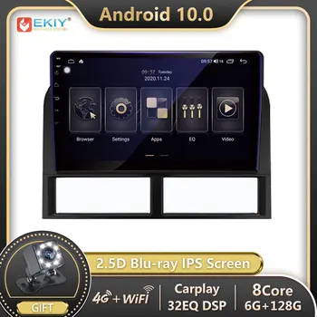 EKIY 6G 128G DSP 8-CORE Android De 10 Autoradio Para Jeep Grand Cherokee II WJ 1998 - 2004 Multimídia Blu-ray 1280*720 Tela IPS em seu GPS