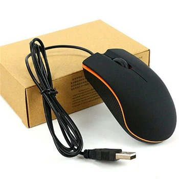 USB 2.0 Pro Jogo do Rato Óptico de Ratos Fosco Superfície Para Computador PC Portátil Mini M20 Óptica de 1200 DPI Mouse com Fio