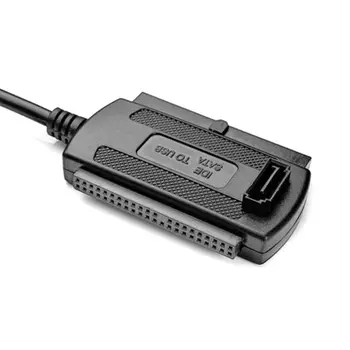 IDE SATA para USB 2.0 Adaptador Conversor De 2,5 3,5 Polegadas Unidade De disco Rígido da Caixa de Cabo de Dados