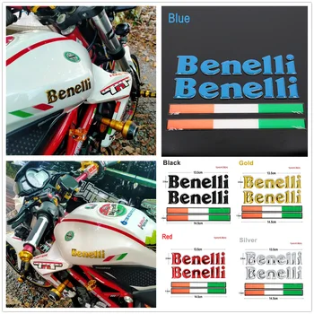 Moto Tanque Logo 3D Adesivos de Decalque para Benelli TRK 502 BILHÕES 302 TNT BJ 600 Peças de Moto Tanque Adesivo Itália Moto Acessórios