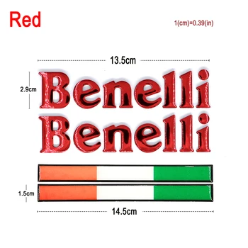 Moto Tanque Logo 3D Adesivos de Decalque para Benelli TRK 502 BILHÕES 302 TNT BJ 600 Peças de Moto Tanque Adesivo Itália Moto Acessórios