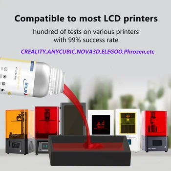 IFUN Jóias de Resina de Fundição para LCD Impressora 3D de Fundição por Cera Perdida de Cura UV Resina 405nm Fotossensível Impressão 3D Líquido Photopoly