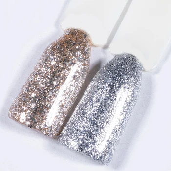 KODIES GEL 2021 Platina Diamante Gel Unha polonês para Manicure Glitter Prata Holográfico de Ouro Bling Vernis Nail Art Falta Incolor