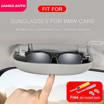 Carro novo Caso de Óculos de sol Titular Óculos de Caixa de Armazenamento para BMW X1 X3 F25 X5 F15 F85 F20 F21 F30 F35 F80 F32 F33 F82 F83 F10 F18 F11