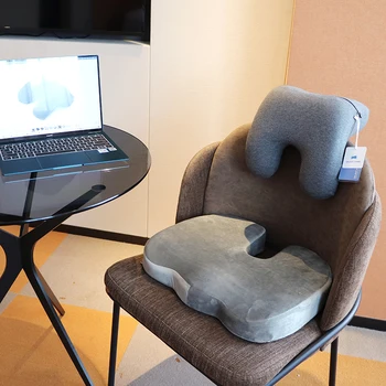 Ortopédicos assento Almofada de Espuma de Memória Jogo da Cadeira macia apoio Proteger Cóccix Quadris Com Fronhas de Cadeira de Almofada Galaxy Mano