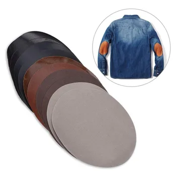 D&D Quente 10pcs de Ferro sobre o Patch de Reparação de Camurça, Couro Artificial Patches para Roupas de Etiquetas do Vestuário de DIY Acessórios de Costura