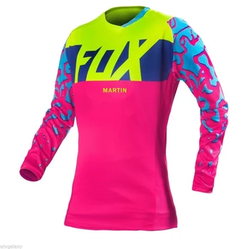 2021 manga Longa jersey de ciclismo mountain bike jersey motocross raceing mtb downhill jersey martin fox bicicleta de montanha de roupas