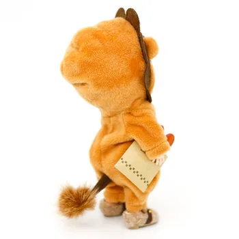 Ob11 molly roupas de bebê animal leão para casa vestir um pijama casaco de 1/12 BJD GSC simples de barro conjunto de roupa de boneca terno