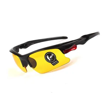 Novo HD de condução anti-reflexo em ambos os óculos de sol polarizados óculos de óculos óculos de visão noturna driver de óculos de andar de óculos de visão noturna