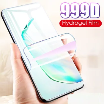 999D Hidrogel Película Para Samsung Galaxy S20 Ultra S10 Lite 5G S9 S8 Mais S10e Nota 10 Lite Pro Nota 9 8 Z S20 Capa de Tela do Filme