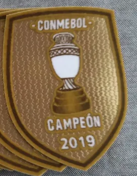 2019 o Brasil da Copa América Campeon de futebol patch nacional do Brasil equipe de 2019 Campeão Crachá de patch